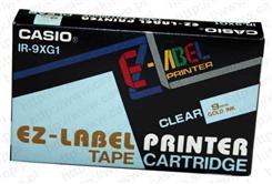 CASIO IR-9XG1 Schriftbandkassette gold auf transparent