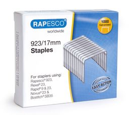 Rapesco 923/17mm verzinkte Heftklammern - 1.000 Stück
