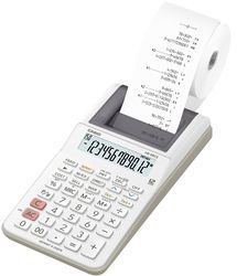CASIO HR-8RCE calculatrice imprimante blanc