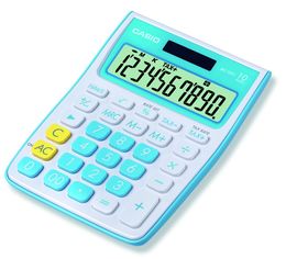 CASIO MS10VC-BU calculatrice de table bleu