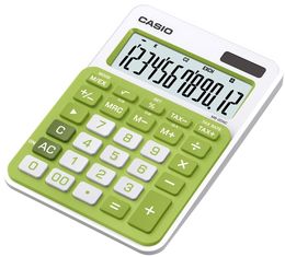 CASIO MS20NC calculatrice de table vert