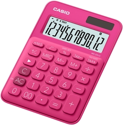 CASIO MS20UC-RD calculatrice de table rouge