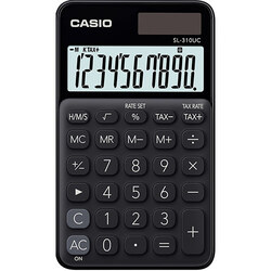 CASIO SL-310UC-BK calculatrice de poche