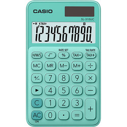 CASIO SL-310UC-GN calculatrice de poche