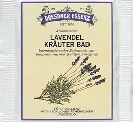 Dresdner Essenz, Lavendel Kräuter Bad, Display à 10 Stk