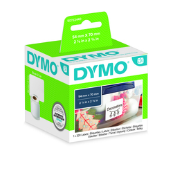 DYMO LabelWriter Mehrzweck-Etiketten gross, 1 Rolle à 320 Etiketten, weiss