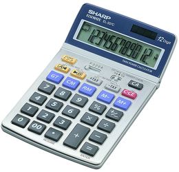SHARP EL337C calculatrice de table