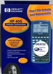 HP 40G Grafikrechner Deutsch