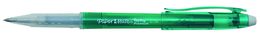 PAPERMATE radierbarer Kugelschreiber REPLAY Premium (M, grün)
