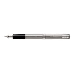 PARKER 1931509 stylo-plume SONNET Acier P.T. (F, noir)
