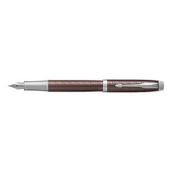 PARKER 1931677 IM stylo-plume Premium Brown C.C. (M, bleu)