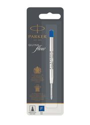 PARKER 1950368 recharge stylo-bille QUINKflow (F, bleu, 1 pce. en  blister)