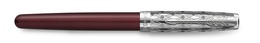 PARKER PK-2119650 stylo-plume Sonnet Premium Metal & Red C.C. 18K (F, noir)