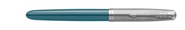 PARKER PK-2123506 stylo-plume 51 Teal Blue C.C. (F, noir)