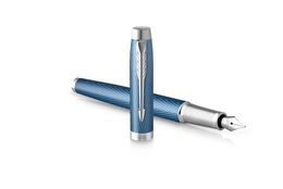 PARKER PK-2143651 stylo-plume Parker IM Premium Blue Grey C.C. (F, bleu)