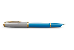 PARKER PK-2169078 51 Premium turquoise G.C. stylo-plume (F-noir)