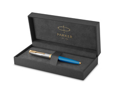 PARKER PK-2169080 51 Premium turquoise G.C. stylo-bille (M-noir)