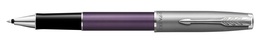 PARKER 2169368 rollerball Sonnet Essentials Metal & Violet C.C. ( F, noir )