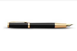 PARKER stylo-plume Ingenuity Noir brillant GT(M, noir+bleu)