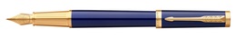 PARKER Füllfederhalter Ingenuity Blau glänzend GT (F, schwarz+blau)