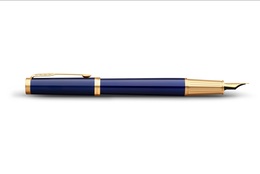 PARKER stylo-plume Ingenuity Bleu brillant GT (M, noir+bleu)