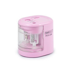 Rapesco 1446 Taille-Crayons PS12-USB (rose)