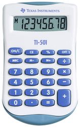 TI-501 calculatrice style de vie