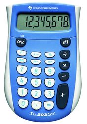 TI-503SV calculatrice style de vie