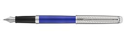 WATERMAN 2043216 stylo-plume Hémisphère Deluxe Blue Wave C.C. (M, bleu)