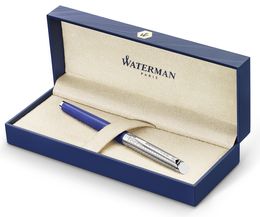 WATERMAN 2043217 stylo-plume Hémisphère Deluxe Blue Wave C.C. (F, bleu)