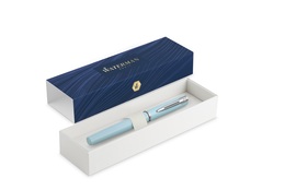 WATERMAN 2105222 stylo-plume Allure pastel bleu C.C. (F, bleu)