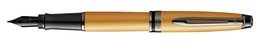 WATERMAN, Füllfederhalter Expert Metallic Gold Special Edition Ru.C. ( F, blau )