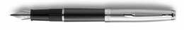 WATERMAN 2157220 stylo-plume EMBLÈME NOIR C.C. (F, bleu)