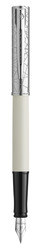 WATERMAN 2174511 stylo-plume Allure DeLuxe blanc C.C.(F, bleu)