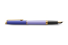 WATERMAN 2179900 stylo-plume Hémisphère Colour Blocking Purple G.C. (F, bleu)