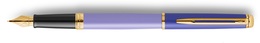 WATERMAN 2179921 Füllfederhalter Hémisphère Colour Blocking Purple G.C.. (M, Blau)