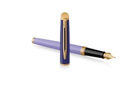 WATERMAN 2179921 stylo-plume Hémisphère Colour Blocking Purple G.C.. (M, bleu)