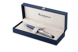 WATERMAN stylo-bille Expert DeLuxe Bleu C.C. (M-bleu)