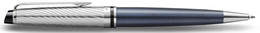 WATERMAN stylo-bille Expert DeLuxe Gris C.C. (M-bleu)