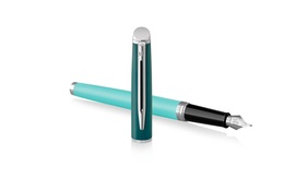 WATERMAN 2190122 stylo-plume Hémisphère Colour Blocking Green C.C. (F, bleu)