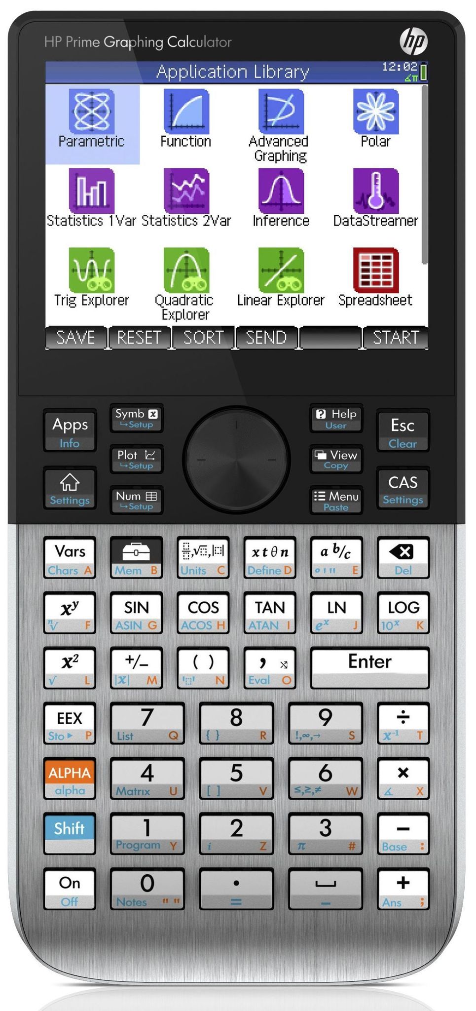 HP Prime Graphing Calculator G2 CAS Color Touch