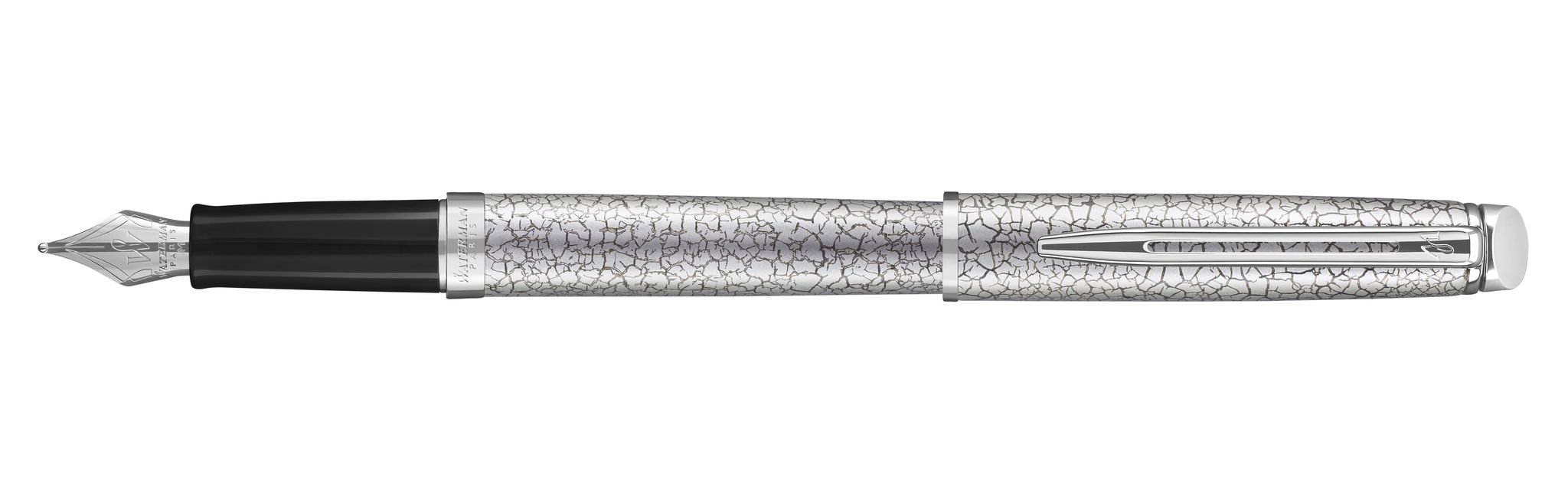 WATERMAN 2042894 stylo-plume Hémisphère Deluxe Cracked C.C. (M, bleu)