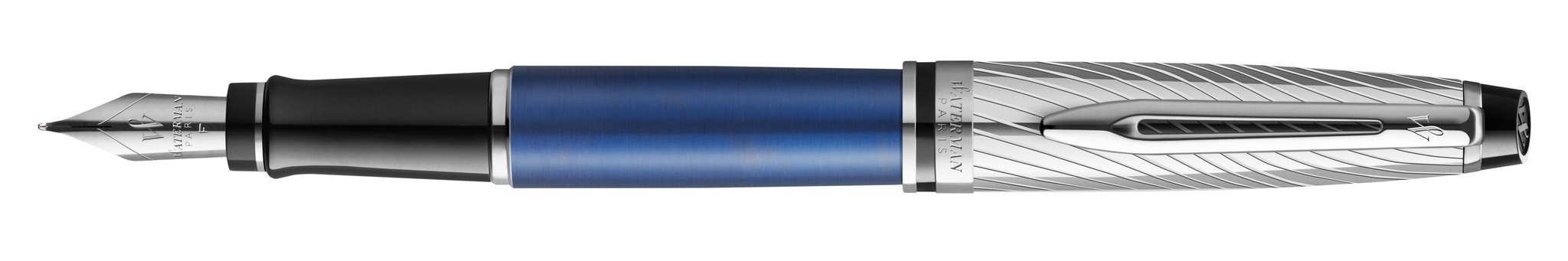 WATERMAN stylo-plume Expert DeLuxe Bleu C.C. (M-bleu)